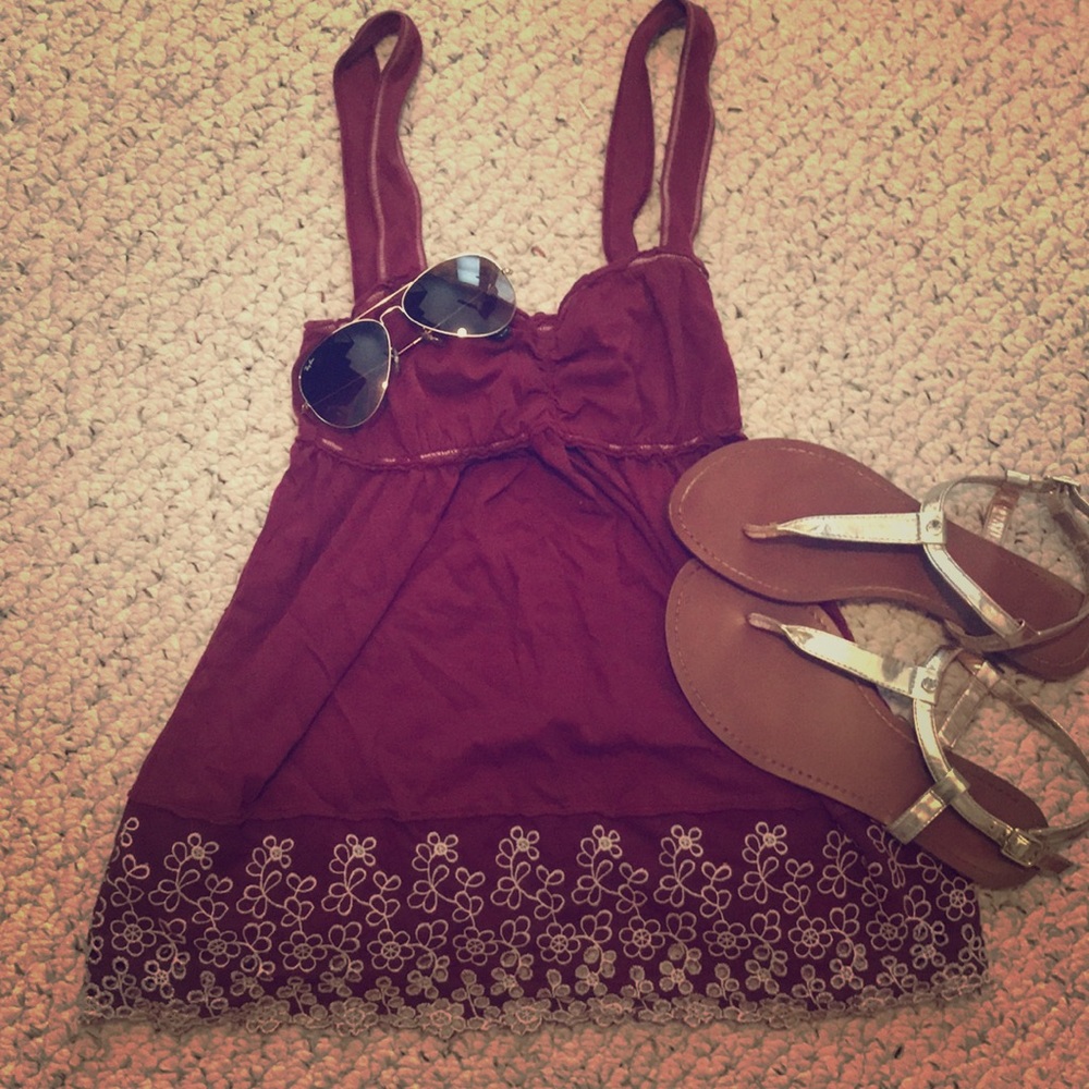 Hollister Flowy Tank Top